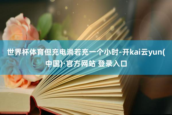 世界杯体育但充电淌若充一个小时-开kai云yun(中国)·官方网站 登录入口